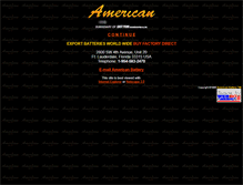 Tablet Screenshot of americanbattery-deka.com